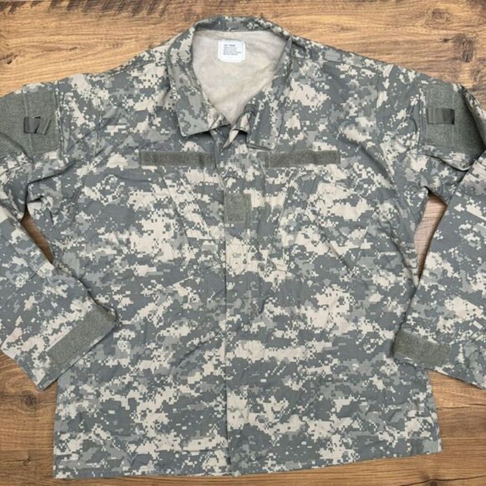 Army Combat Uniform ACU Coat Size Large Reg 8415-01-519-8599 Digital Camo Gorp‎